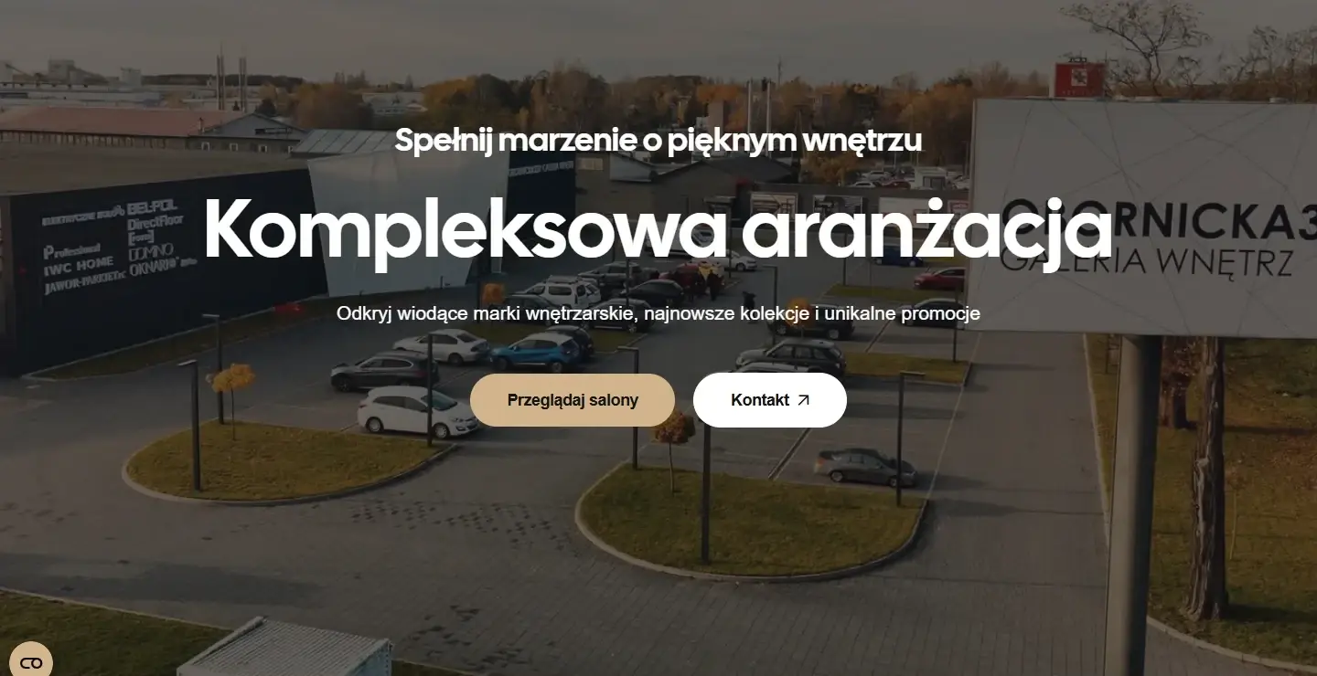 Fragment strony Obornicka337 - prezentacja galerii wnętrz